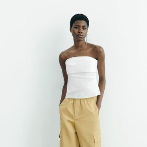 Zara Strapless Top